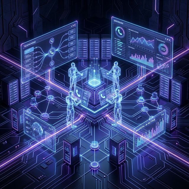 3CX V20 Update 8 Agentic AI Visualization